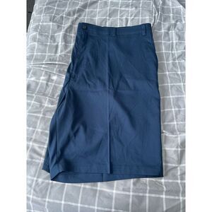 NWT PGA Tour Mens‎ 50 Navy Stretch Polyester Performance Shorts